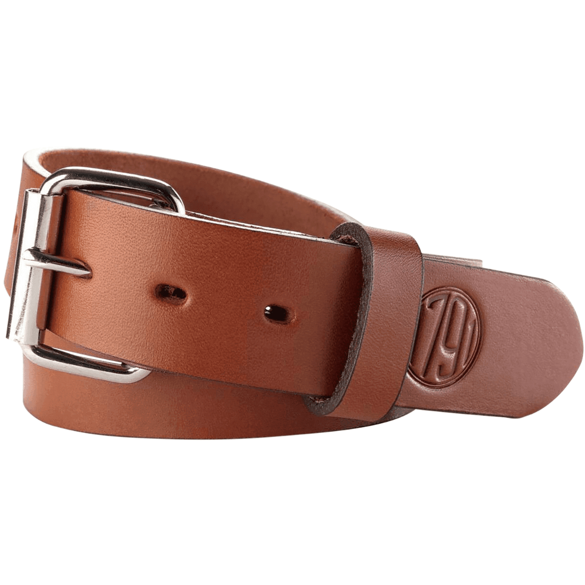 1791 Gunleather 01 Gun Belt, Classic Brown Leather 32''-36'' 1.50" Wide Buckle Closure - BLT013236CBRA 1791 Gunleather 01 Gun Belt, Classic Brown Leather 32''-36'' 1.50" Wide Buckle Closure - BLT013236CBRA