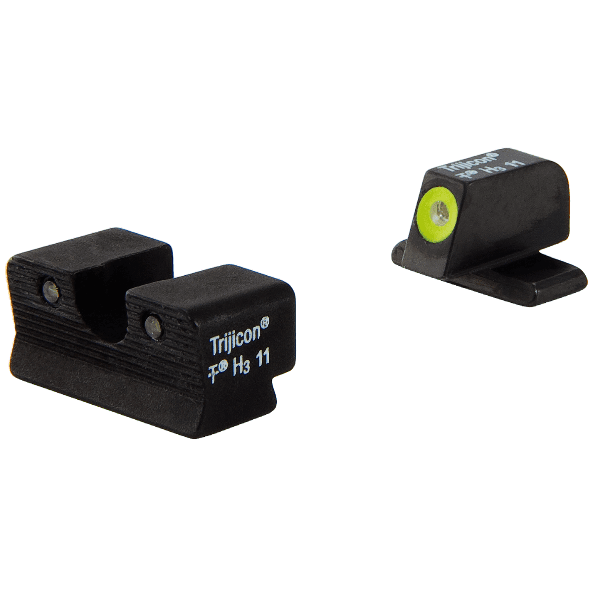 Trijicon HD Night Sights, Green/Tritium Yellow Outline Front Sight For Sig Sauer P220/P229/P240 #6 Front/#8 Rear - 600578 Trijicon HD Night Sights, Green/Tritium Yellow Outline Front Sight For Sig Sauer P220/P229/P240 #6 Front/#8 Rear - 600578