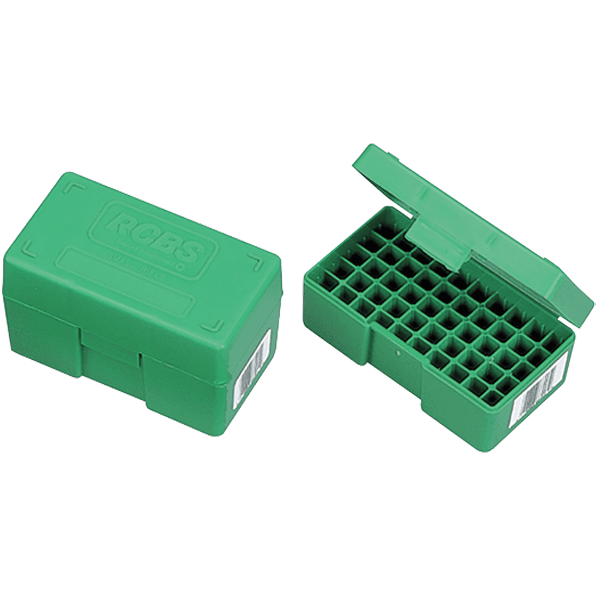 RCBS Ammo Box, for Medium Pistol Green Plastic - 86905 RCBS Ammo Box, for Medium Pistol Green Plastic - 86905