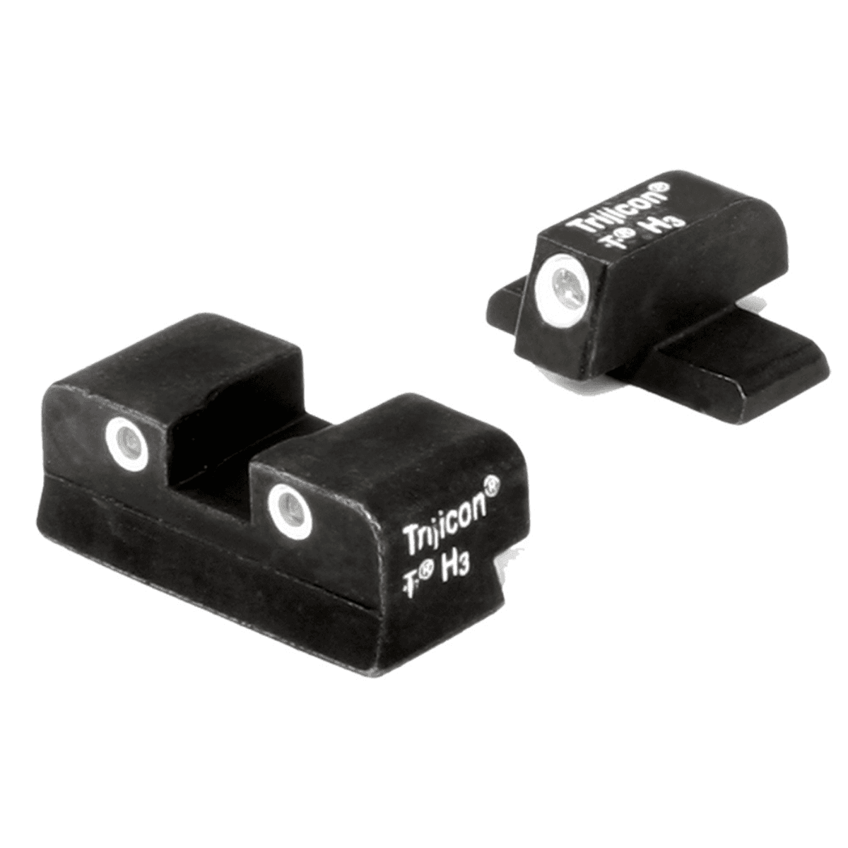 Trijicon Bright & Tough Night Sights, Green/Tritium White Outline Front Sight Sig Sauer .40 S&W/.45 ACP #6 Front #8 Rear - 600465 Trijicon Bright & Tough Night Sights, Green/Tritium White Outline Front Sight Sig Sauer .40 S&W/.45 ACP #6 Front #8 Rear - 600465