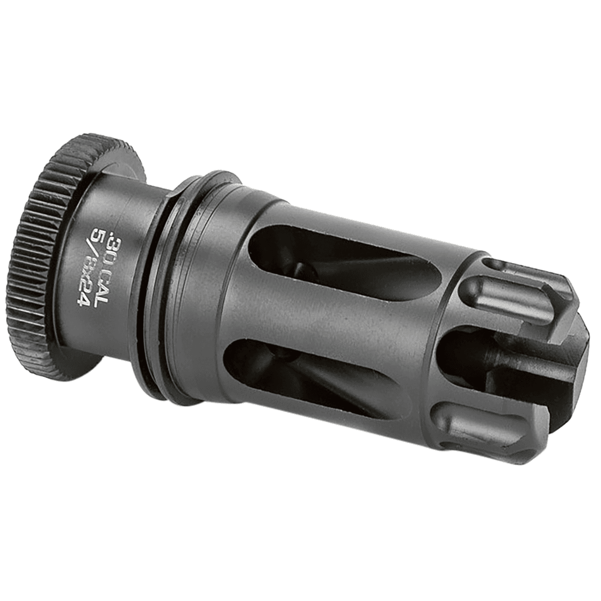 Griffin Armament Dual-Lok Flash Comp, 5/8"x24 Threads For 30/7.62mm - DLFC30C5824 Griffin Armament Dual-Lok Flash Comp, 5/8"x24 Threads For 30/7.62mm - DLFC30C5824