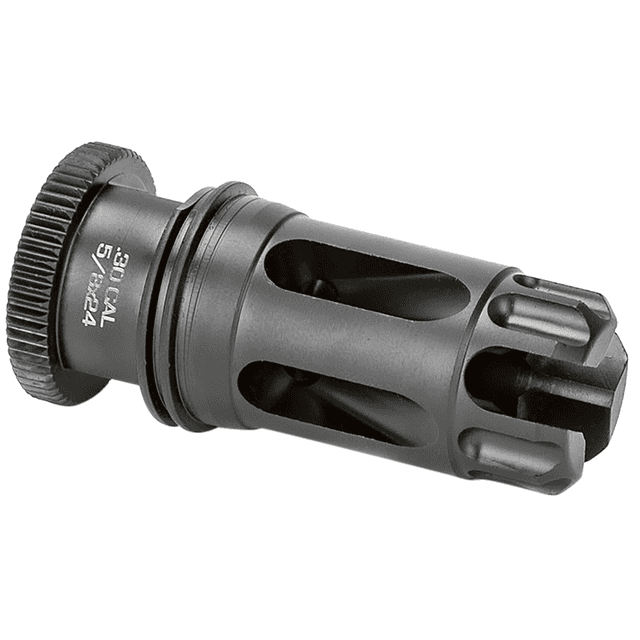 Griffin Armament Dual-Lok Flash Comp, 5/8"x24 Threads For 30/7.62mm - DLFC30C5824 Griffin Armament Dual-Lok Flash Comp, 5/8"x24 Threads For 30/7.62mm - DLFC30C5824