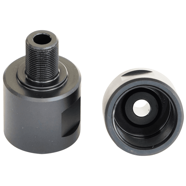 Griffin Armament Suppressor Mount Thread Adapter, 1/2"x28 Melonite QPQ Black - 24MM1228A Griffin Armament Suppressor Mount Thread Adapter, 1/2"x28 Melonite QPQ Black - 24MM1228A