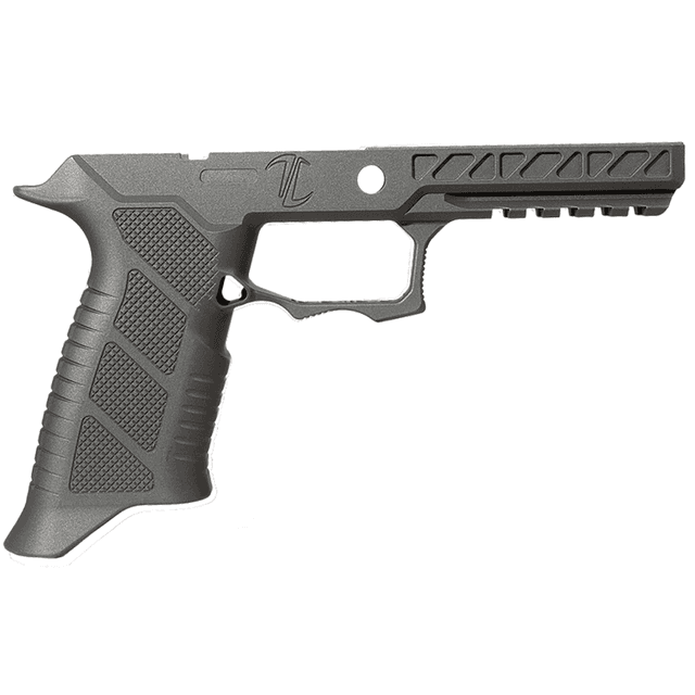 Timber Creek Outdoors P320 Pro Grip Module, Tungsten Aluminum Frame - SSP320PROGMT Timber Creek Outdoors P320 Pro Grip Module, Tungsten Aluminum Frame - SSP320PROGMT