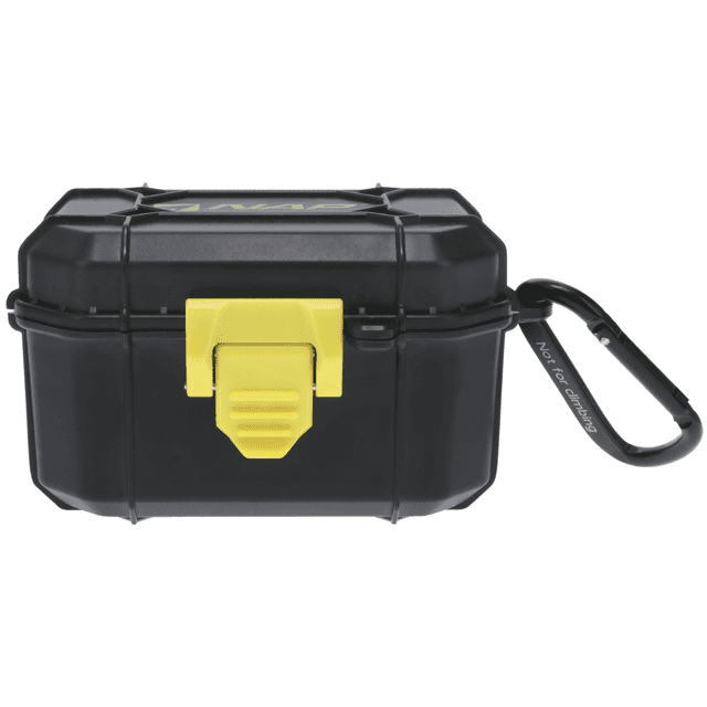 NAP Broadhead Case, Black/Yellow Aluminum - NAP-BHDCASE NAP Broadhead Case, Black/Yellow Aluminum - NAP-BHDCASE