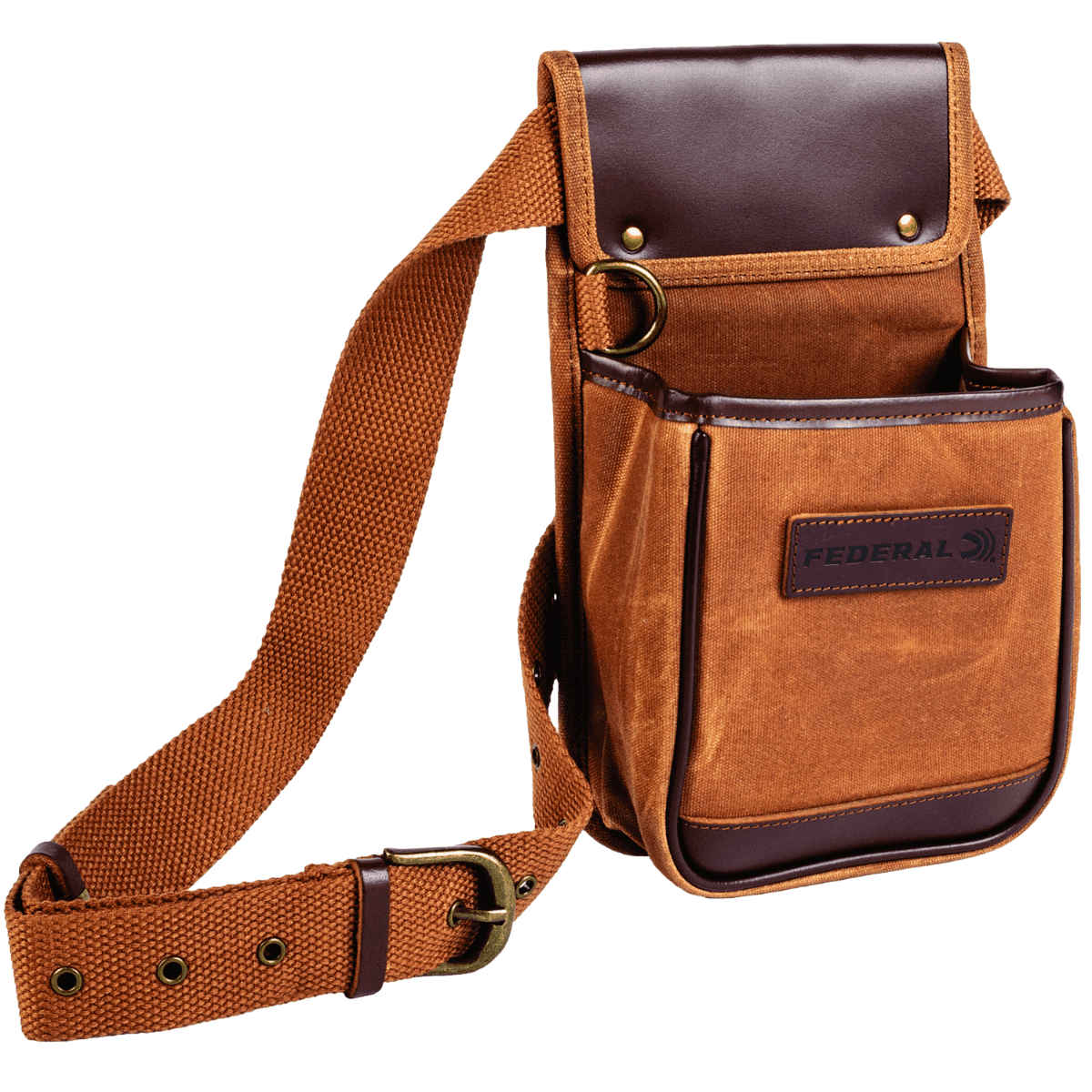 Remington Accessories Premium Shell Pouch, Tan Canvas - FPSP Remington Accessories Premium Shell Pouch, Tan Canvas - FPSP