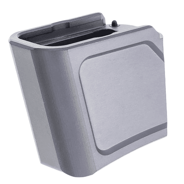 Tyrant CNC Magazine Extension, Gray Aerospace Grade Aluminum Fits Glock 43x/48 - TDG48MAGEXG Tyrant CNC Magazine Extension, Gray Aerospace Grade Aluminum Fits Glock 43x/48 - TDG48MAGEXG
