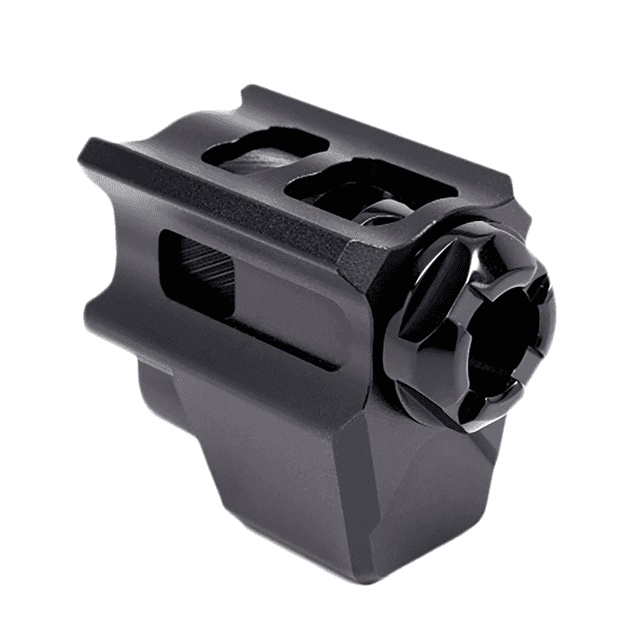 Tyrant CNC Glock Compensator, Black Aluminum 9mm - TDTCOMPG5BLK/BLK Tyrant CNC Glock Compensator, Black Aluminum 9mm - TDTCOMPG5BLK/BLK