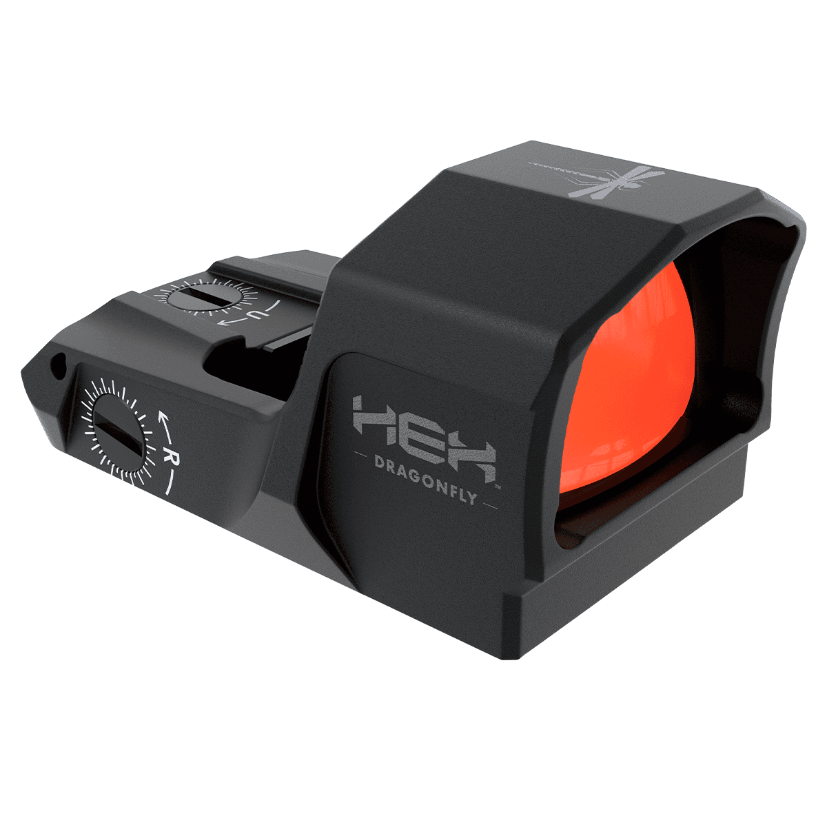 HEX Optics GE5077STNDRET HEX Dragonfly Black Anodized 3.5 MOA Red Dot HEX Optics GE5077STNDRET HEX Dragonfly Black Anodized 3.5 MOA Red Dot