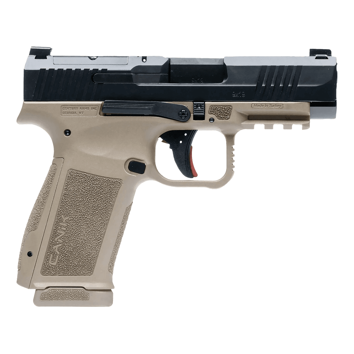 Century Arms HG7883BDN Mete MC9LS Sub-Compact Frame 9mm 17+1 3.63" EDC Pistol Century Arms HG7883BDN Mete MC9LS Sub-Compact Frame 9mm 17+1 3.63" EDC Pistol