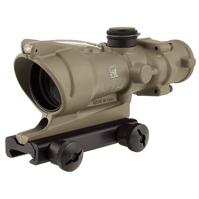 Trijicon TA31D100313 ACOG 4x32mm Chevron Reticle FDE Trijicon TA31D100313 ACOG 4x32mm Chevron Reticle FDE