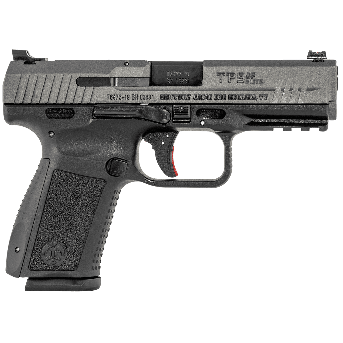 Century Arms HG4870TN TP9SF Elite 9mm 10+1 4.19" Tungsten Gray Pistol Century Arms HG4870TN TP9SF Elite 9mm 10+1 4.19" Tungsten Gray Pistol