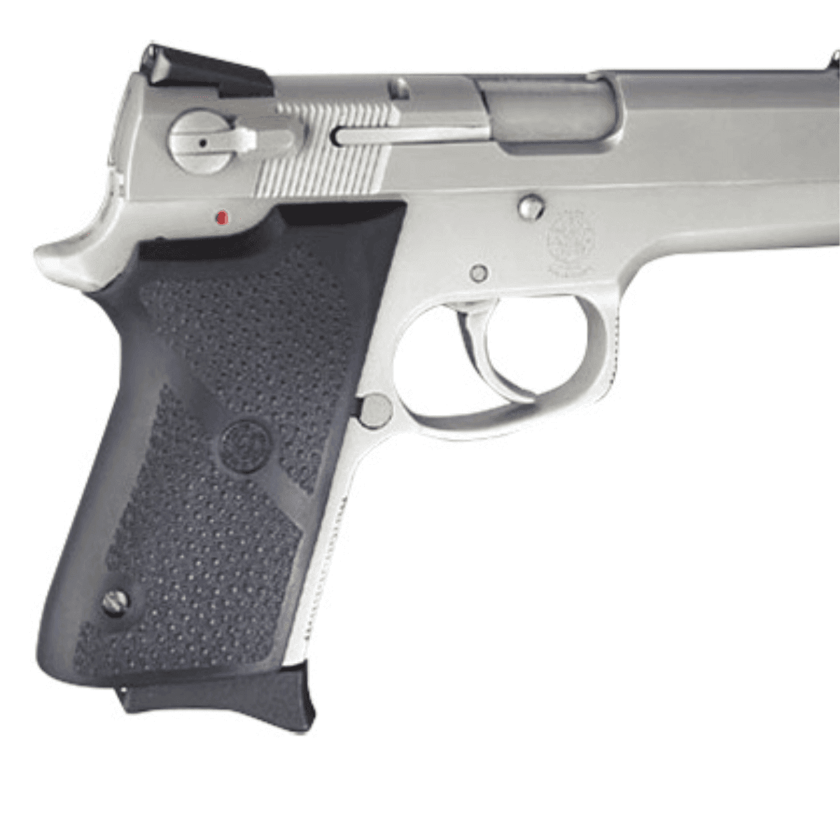 Hogue Grip Panels, Black Rubber for S&W 3913 Compact - 13010 Hogue Grip Panels, Black Rubber for S&W 3913 Compact - 13010