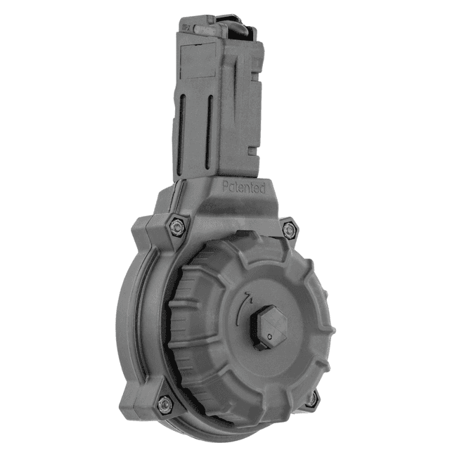 ProMag 50-Round Drum Magazine for Sig MPX 9mm Luger - DRMA21, Black DuPont Zytel Polymer ProMag 50-Round Drum Magazine for Sig MPX 9mm Luger - DRMA21, Black DuPont Zytel Polymer