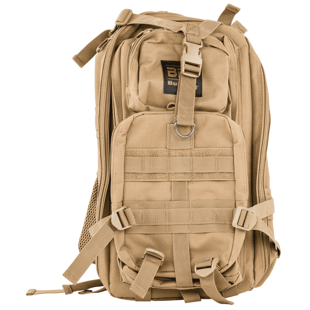 Bulldog BDT Tactical Backpack, Compact w/ Tan Finish - BDT410T Bulldog BDT Tactical Backpack, Compact w/ Tan Finish - BDT410T