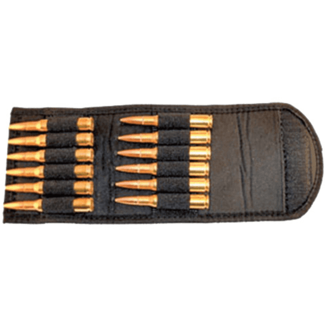 GrovTec US Inc Folding Rifle Ammo Holder, Nylon w/Elastic Loops 12rd Rifle Belt Slide Mount 2.25" - GTAC89 GrovTec US Inc Folding Rifle Ammo Holder, Nylon w/Elastic Loops 12rd Rifle Belt Slide Mount 2.25" - GTAC89