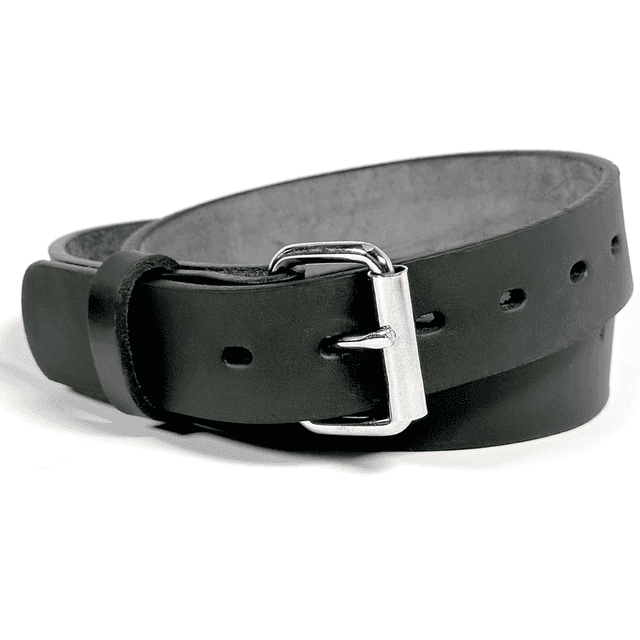 Uncle Mikes-leather(1791) Gun Belt, Matte Black Leather 38/42'' 1.50" Wide Buckle Closure - BLTUM38/42MBL Uncle Mikes-leather(1791) Gun Belt, Matte Black Leather 38/42'' 1.50" Wide Buckle Closure - BLTUM38/42MBL