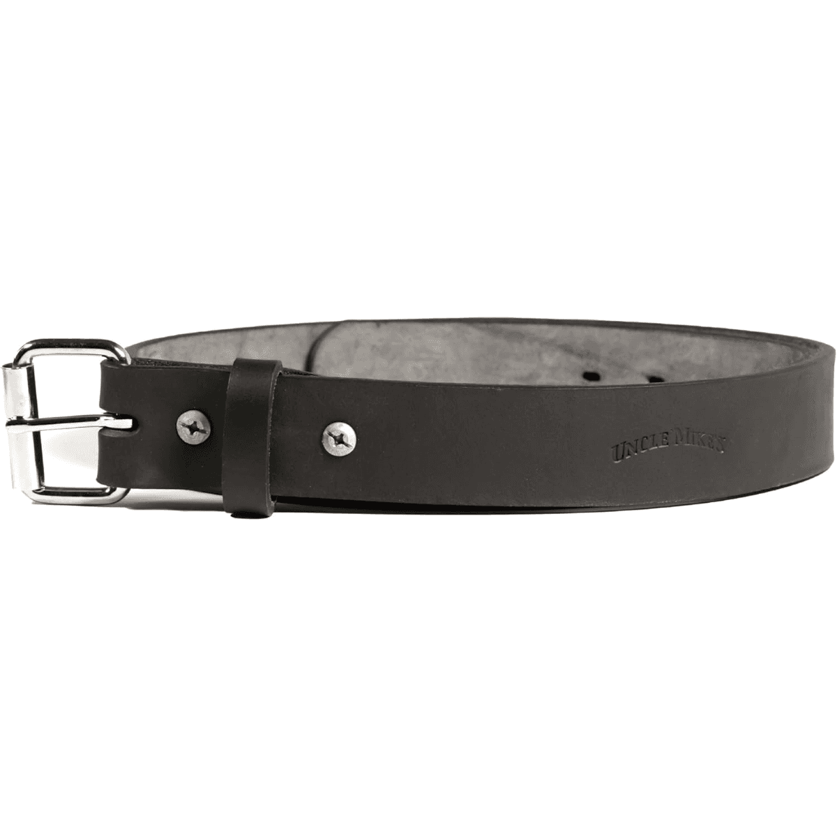 Uncle Mikes-leather(1791) Gun Belt, Matte Black Leather 42/46'' 1.50" Wide Buckle Closure - BLTUM42/46MBL Uncle Mikes-leather(1791) Gun Belt, Matte Black Leather 42/46'' 1.50" Wide Buckle Closure - BLTUM42/46MBL