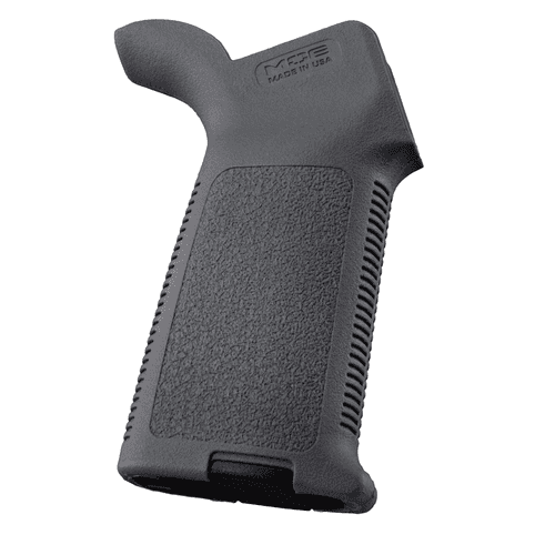 Magpul MOE Grip Aggressive Textured Gray Polymer for AR-15, AR-10, M4, M16, M110, SR25 - MAG415GRY Magpul MOE Grip Aggressive Textured Gray Polymer for AR-15, AR-10, M4, M16, M110, SR25 - MAG415GRY