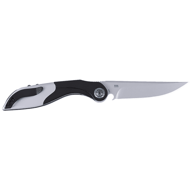 CRKT Nucleus Knife, 3.19" Folding 12C27 Sandvik Blade Black/Red G10/SS Handle - 5702 CRKT Nucleus Knife, 3.19" Folding 12C27 Sandvik Blade Black/Red G10/SS Handle - 5702