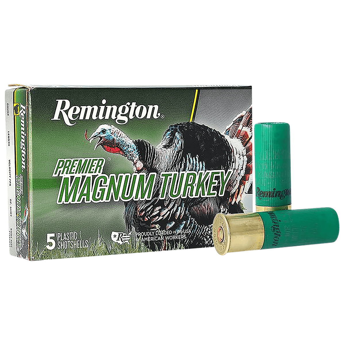 Remington Ammunition 26803 Premier Magnum Turkey 12Gauge 3" 2oz 5 Shot 5 Per Box Remington Ammunition 26803 Premier Magnum Turkey 12Gauge 3" 2oz 5 Shot 5 Per Box