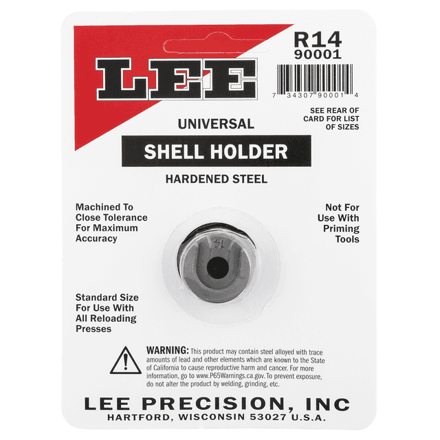 Lee Precision 90001 Shell Holder Universal #14R 44/40 / 45 Long Colt Lee Precision 90001 Shell Holder Universal #14R 44/40 / 45 Long Colt