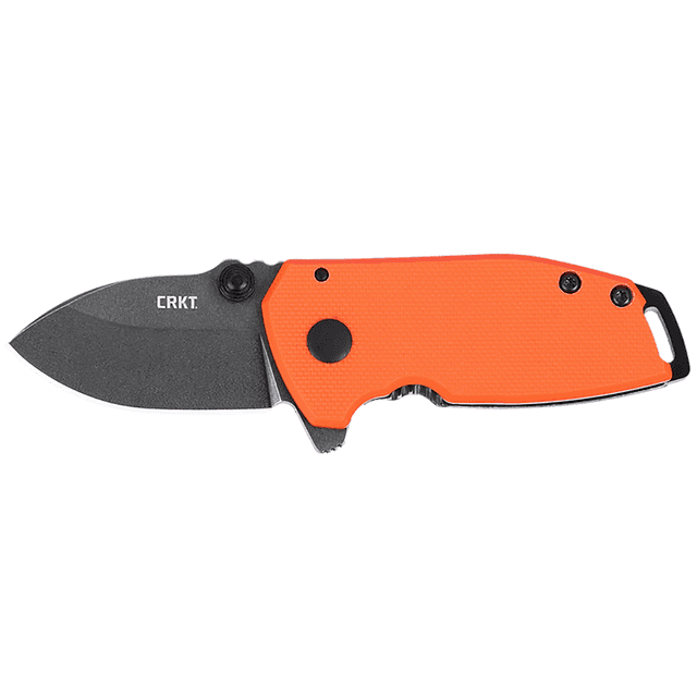 CRKT SQUID Compact Knife,1.75" Folding Drop Point Blade Blaze Orange G10/SS Handle - 2486 CRKT SQUID Compact Knife,1.75" Folding Drop Point Blade Blaze Orange G10/SS Handle - 2486