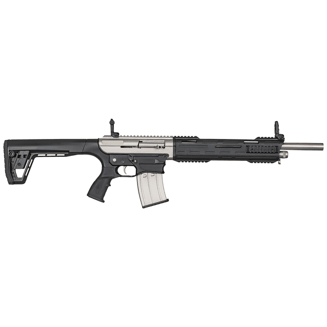 SDS Imports 21000102 TAR 12MP 12 Gauge 3" 5rd 18.50" Nickel Marine Benelli/Mobil Polymer Stock Shotgun SDS Imports 21000102 TAR 12MP 12 Gauge 3" 5rd 18.50" Nickel Marine Benelli/Mobil Polymer Stock Shotgun