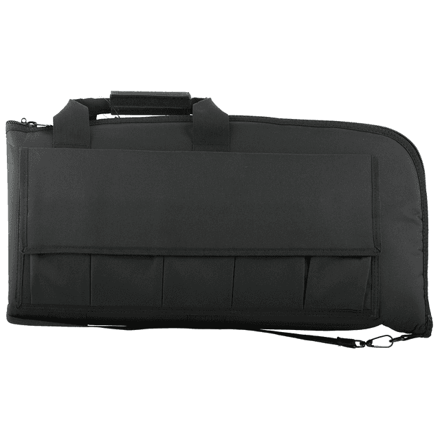 NcStar CV290746 VISM Rifle Case Black PVC Nylon w/ ID Holder Foam Padding Double Zippers & Mag Pouches NcStar CV290746 VISM Rifle Case Black PVC Nylon w/ ID Holder Foam Padding Double Zippers & Mag Pouches