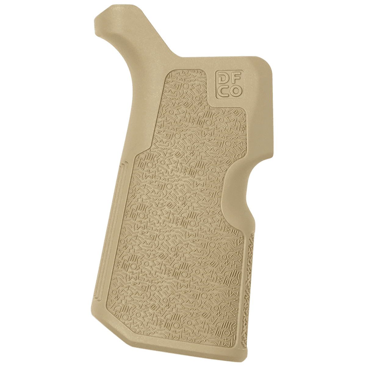 Die Free Co Llc KFGFDE Kung Fu Grip Flat Dark Earth Nylon Fits AR15/M4/AR10/SR25 Die Free Co Llc KFGFDE Kung Fu Grip Flat Dark Earth Nylon Fits AR15/M4/AR10/SR25
