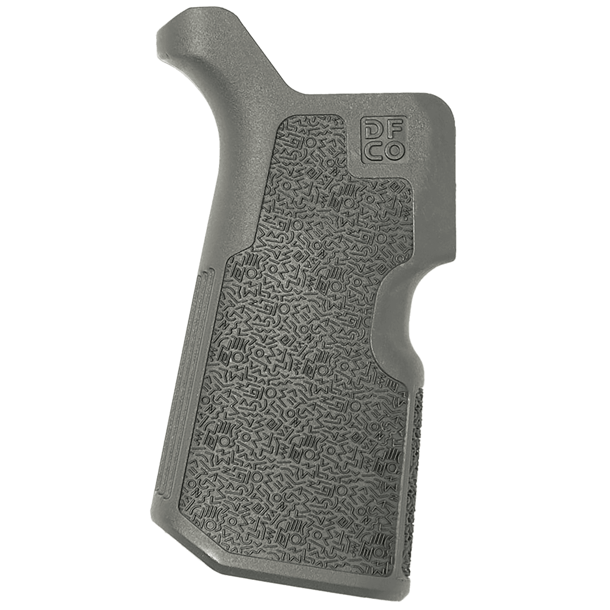 Die Free Co Llc KFGGRY Kung Fu Grip Gray Nylon Fits AR15/M4/AR10/SR25 Die Free Co Llc KFGGRY Kung Fu Grip Gray Nylon Fits AR15/M4/AR10/SR25