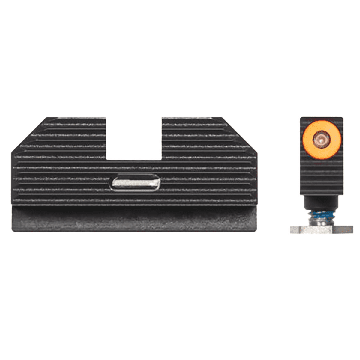 Night Fision Official Costa Ludus Night Sights, Green Tritium Orange Outline Front Sight-Green Tritium Bar Rear Sight Glock 17/17L/17MOS/19 - GLK001010OGXG Night Fision Official Costa Ludus Night Sights, Green Tritium Orange Outline Front Sight-Green Tritium Bar Rear Sight Glock 17/17L/17MOS/19 - GLK001010OGXG