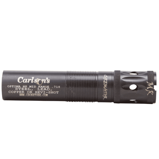 Carlson's Choke Tubes Cremator Choke, Optima HP Mid-Range Ported 17-4 Stainless Steel Beretta 12Gauge - 11565 Carlson's Choke Tubes Cremator Choke, Optima HP Mid-Range Ported 17-4 Stainless Steel Beretta 12Gauge - 11565