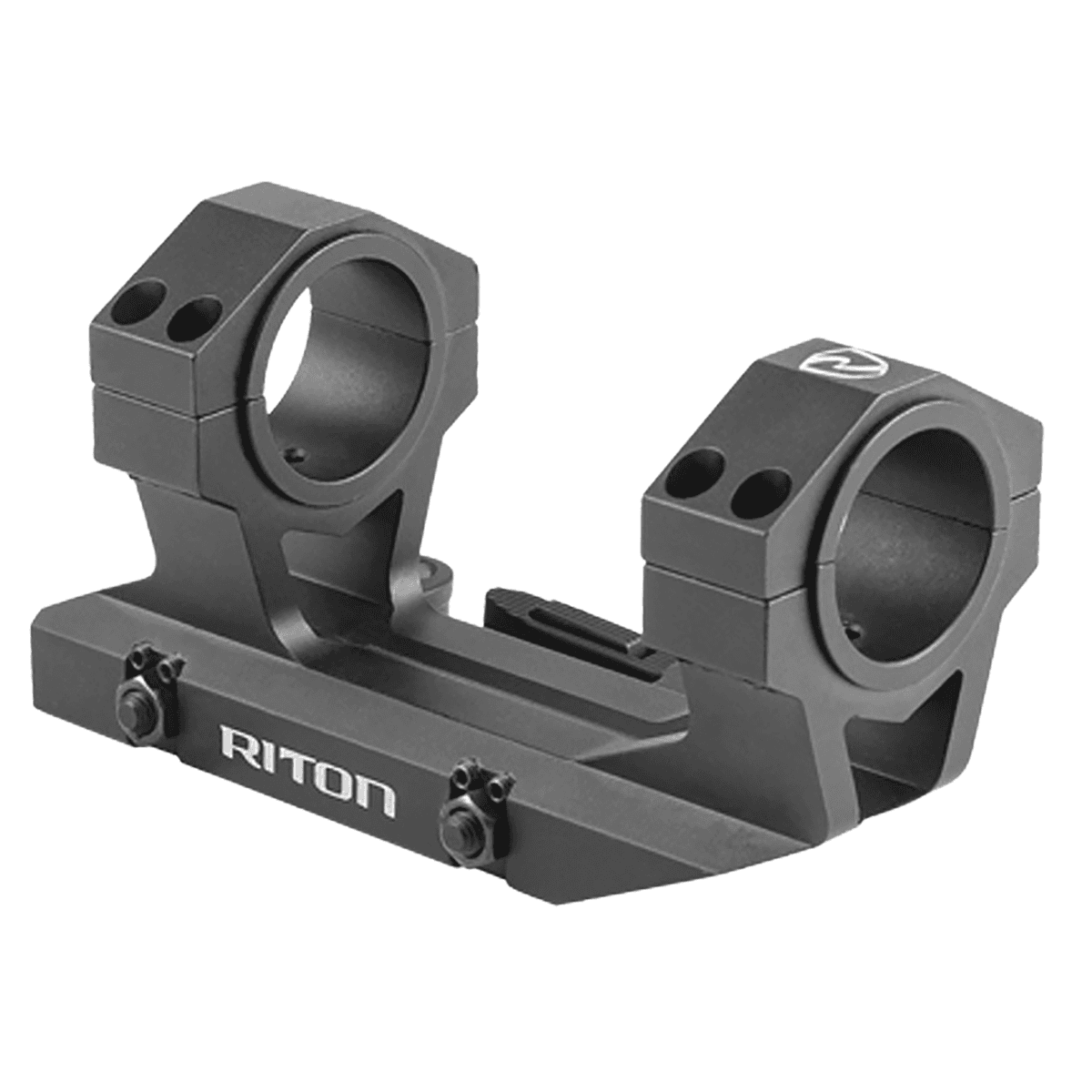Riton Optics X34QD 34 mm QD Cantilever Mount Scope Mount/Ring Combo Black Anodized Riton Optics X34QD 34 mm QD Cantilever Mount Scope Mount/Ring Combo Black Anodized