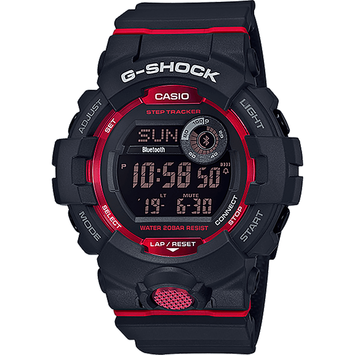 G-Shock Casio GBD-800 Series Watch, Black - GBD8001 G-Shock Casio GBD-800 Series Watch, Black - GBD8001
