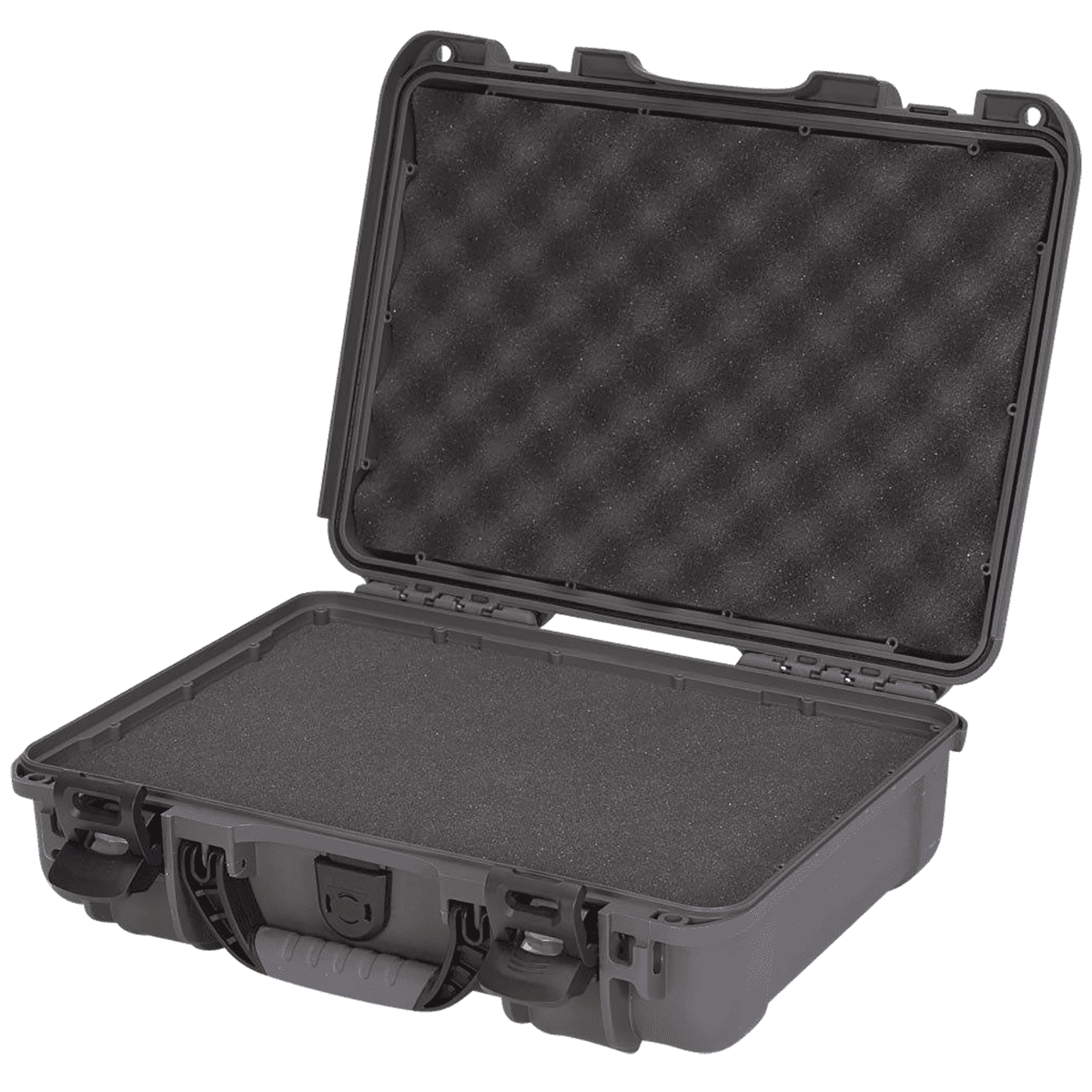 Nanuk 910 Hard Case, Waterproof Graphite Resin w/ Foam Padding&Airline Approved - 9101007 Nanuk 910 Hard Case, Waterproof Graphite Resin w/ Foam Padding&Airline Approved - 9101007