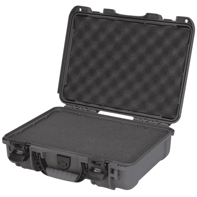 Nanuk 910 Hard Case, Waterproof Graphite Resin w/ Foam Padding&Airline Approved - 9101007 Nanuk 910 Hard Case, Waterproof Graphite Resin w/ Foam Padding&Airline Approved - 9101007