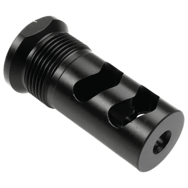 Wilson Combat Whisper Muzzle Brake, Black Melonite 1/2"x28 5.56 Cal - SPRTMBFB556 Wilson Combat Whisper Muzzle Brake, Black Melonite 1/2"x28 5.56 Cal - SPRTMBFB556