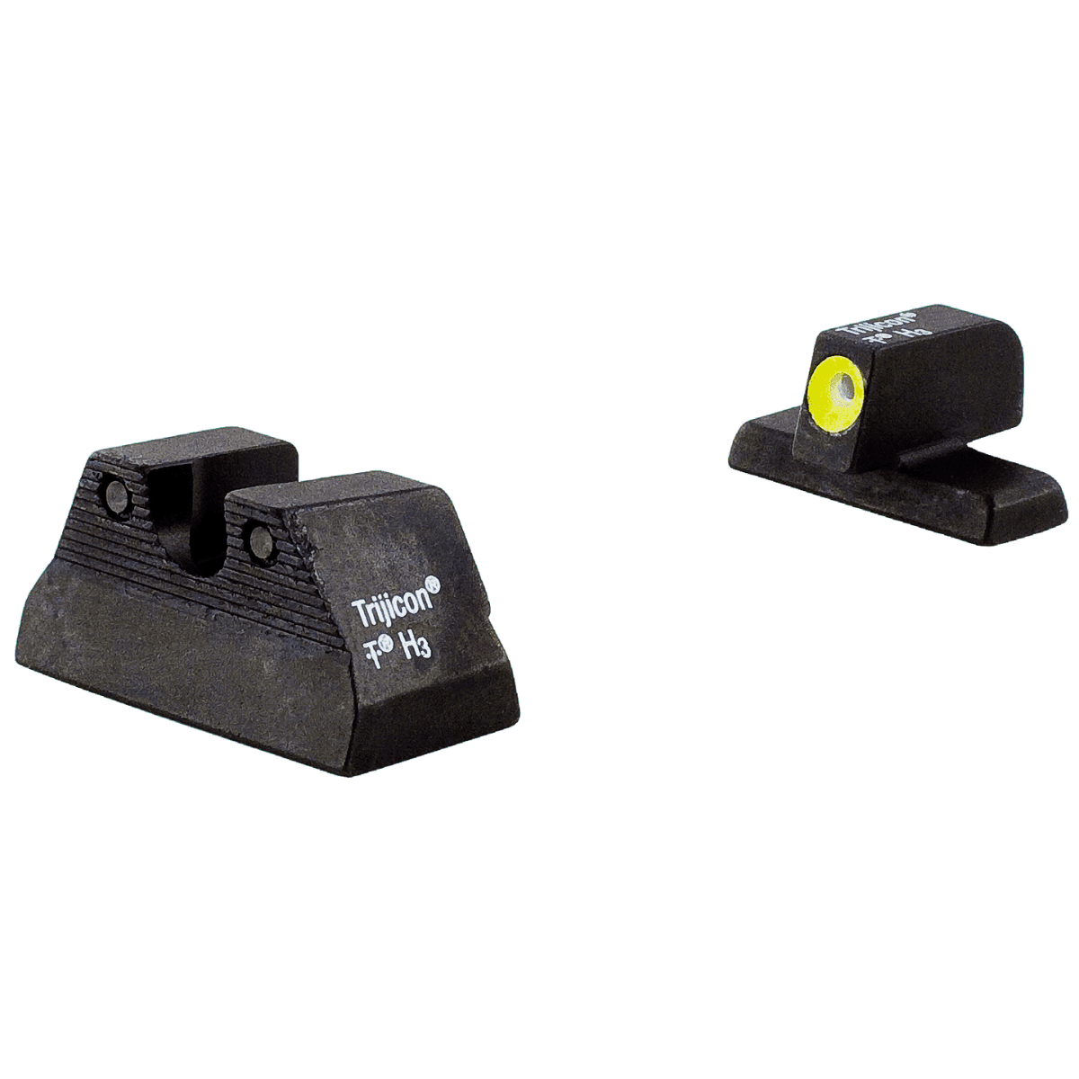 Trijicon HD Night Sights, Green/Tritium Yellow Outline Front Sight-Green Tritium Black Outline Rear Sight H&K USP - 600596 Trijicon HD Night Sights, Green/Tritium Yellow Outline Front Sight-Green Tritium Black Outline Rear Sight H&K USP - 600596