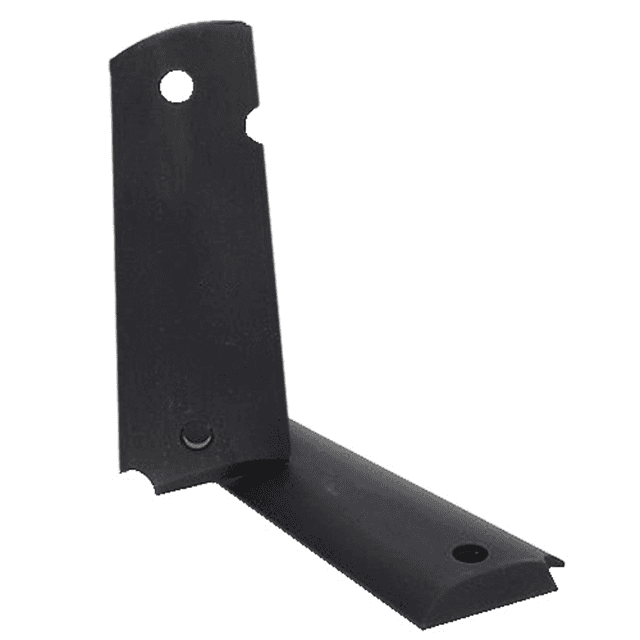 Hogue Grip Panels, Matte Black Aluminum for 1911 Government - 45160 Hogue Grip Panels, Matte Black Aluminum for 1911 Government - 45160