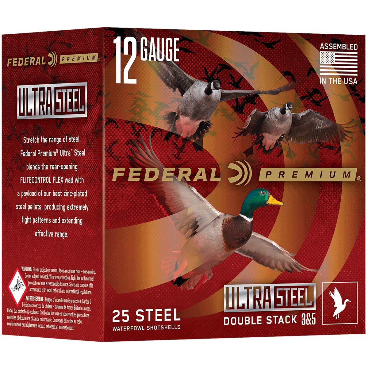 Federal PWUX142BB Premium 12Gauge 3" 1 1/4 oz BB Shot 25 Per Box Federal PWUX142BB Premium 12Gauge 3" 1 1/4 oz BB Shot 25 Per Box