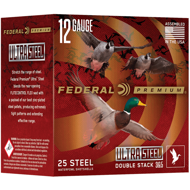 Federal PWUX142BB Premium 12Gauge 3" 1 1/4 oz BB Shot 25 Per Box Federal PWUX142BB Premium 12Gauge 3" 1 1/4 oz BB Shot 25 Per Box