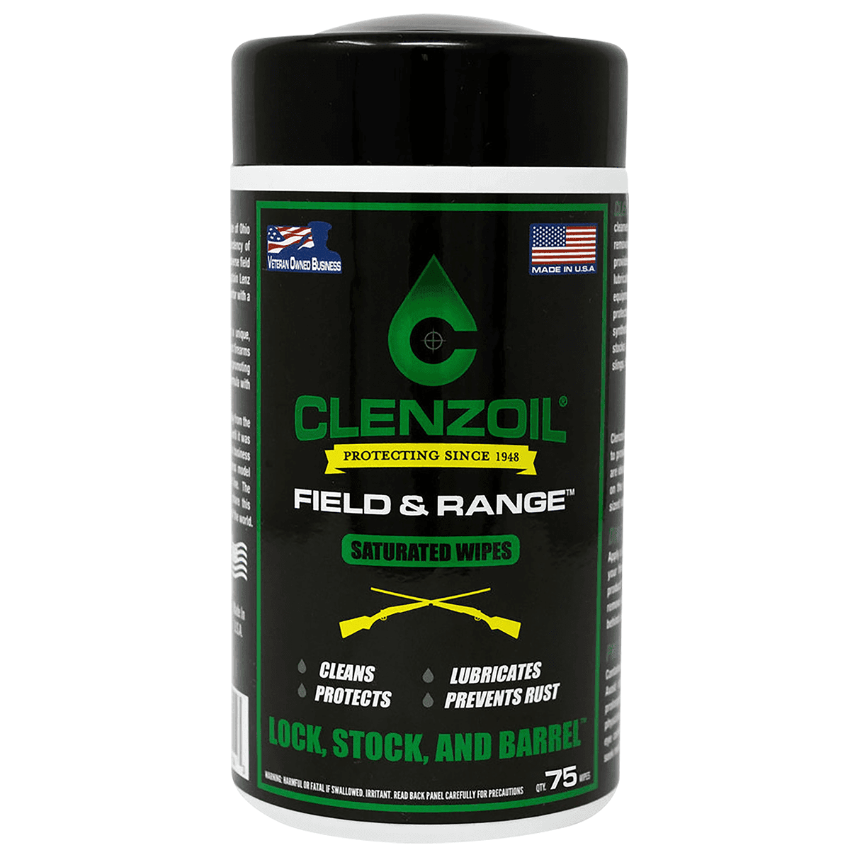 Clenzoil 2243 Field & Range Wipes 50 Count Clenzoil 2243 Field & Range Wipes 50 Count