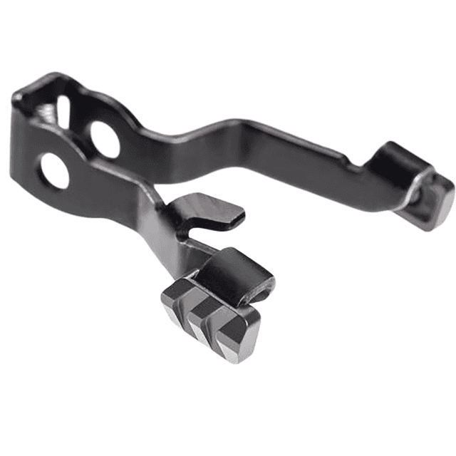 Tyrant CNC Extended Slide Release, Gray 6061 Aluminum 9mm Glock Gen5 - TDGSTOP5G Tyrant CNC Extended Slide Release, Gray 6061 Aluminum 9mm Glock Gen5 - TDGSTOP5G