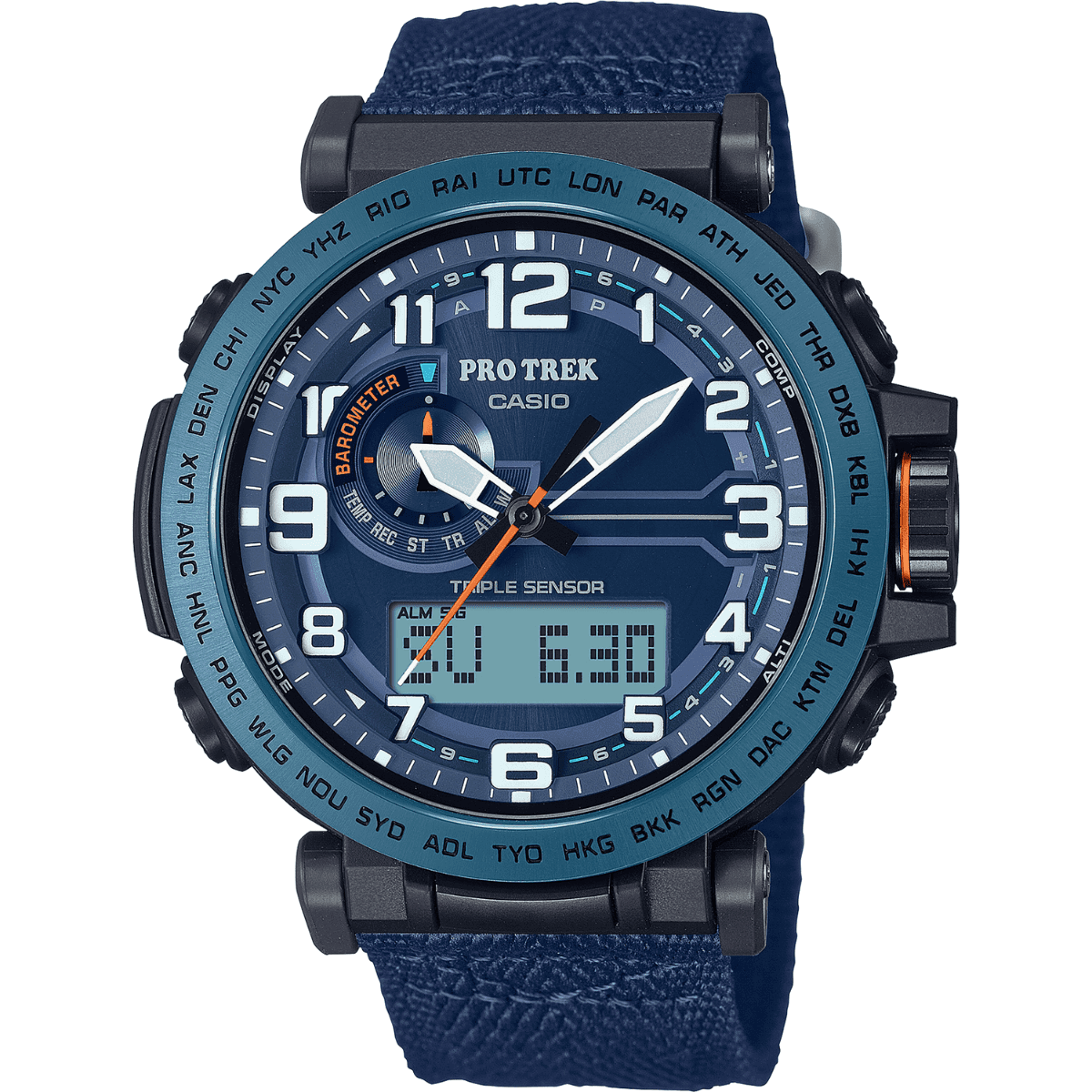 G-Shock Casio Pro Trek Watch, Blue - PRG601YB2 G-Shock Casio Pro Trek Watch, Blue - PRG601YB2