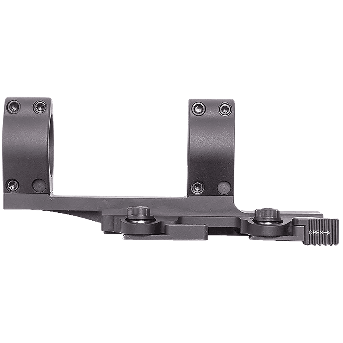 Larue Tactical LT20430 Cantilever QD Scope Mount Black 30mm Tube Medium Rings Larue Tactical LT20430 Cantilever QD Scope Mount Black 30mm Tube Medium Rings
