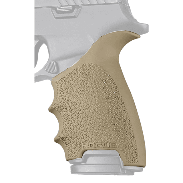 Hogue Handall Beavertail Grip Sleeve, Flat Dark Earth Rubber Fits Sig Sauer P320 Full Size - 17603 Hogue Handall Beavertail Grip Sleeve, Flat Dark Earth Rubber Fits Sig Sauer P320 Full Size - 17603