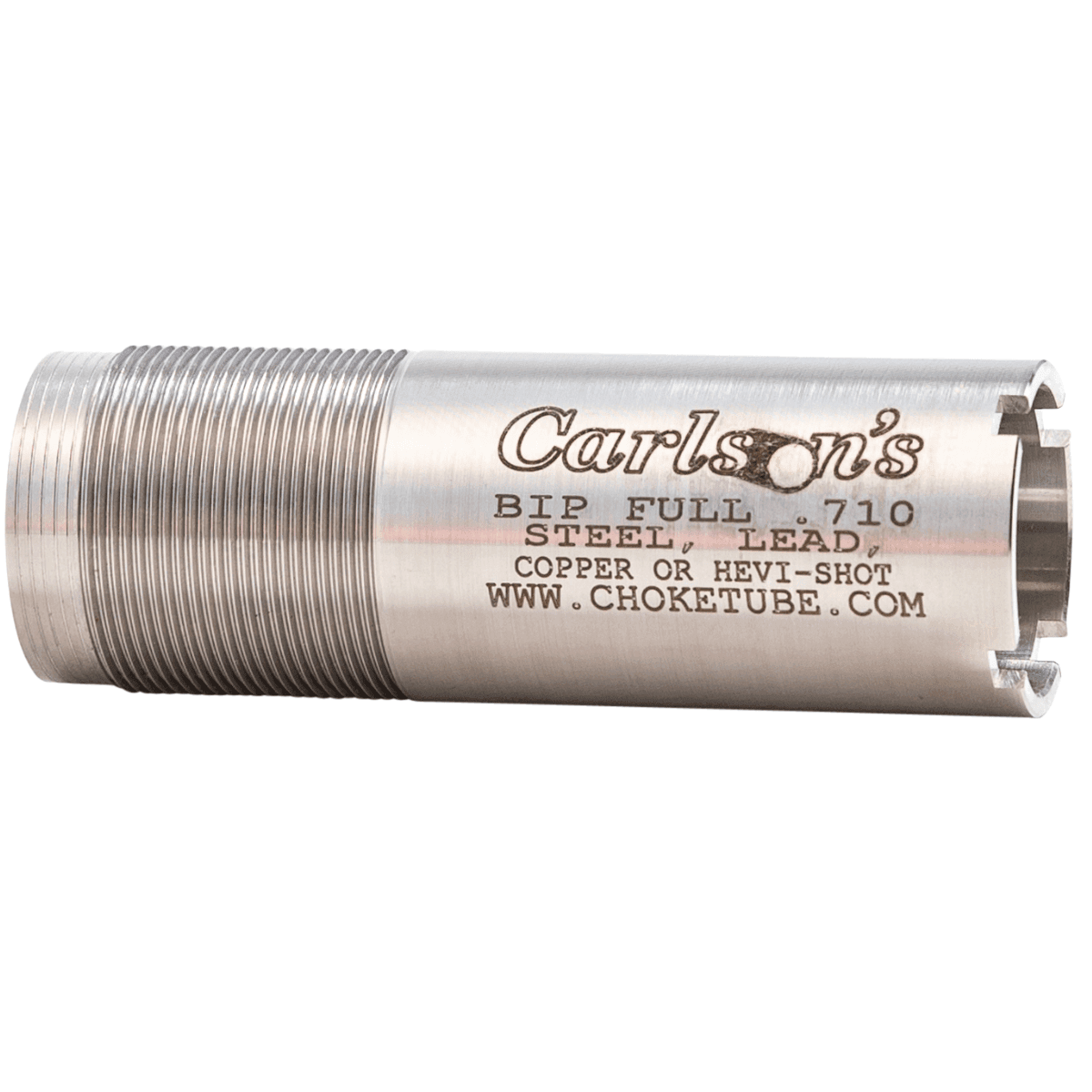 Carlson's Choke Tubes Browning Replacement Choke, Invector Plus Full Flush Stainless Steel 12 Gauge - 19966 Carlson's Choke Tubes Browning Replacement Choke, Invector Plus Full Flush Stainless Steel 12 Gauge - 19966