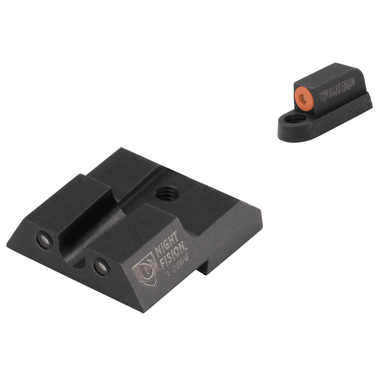 Night Fision Tritium Night Sights For CZ-USA, Green Tritium Orange Outline Front Sight-Green Tritium Black Outline Rear Sight CZ P-07/P-09 - CZU076007OGZG Night Fision Tritium Night Sights For CZ-USA, Green Tritium Orange Outline Front Sight-Green Tritium Black Outline Rear Sight CZ P-07/P-09 - CZU076007OGZG