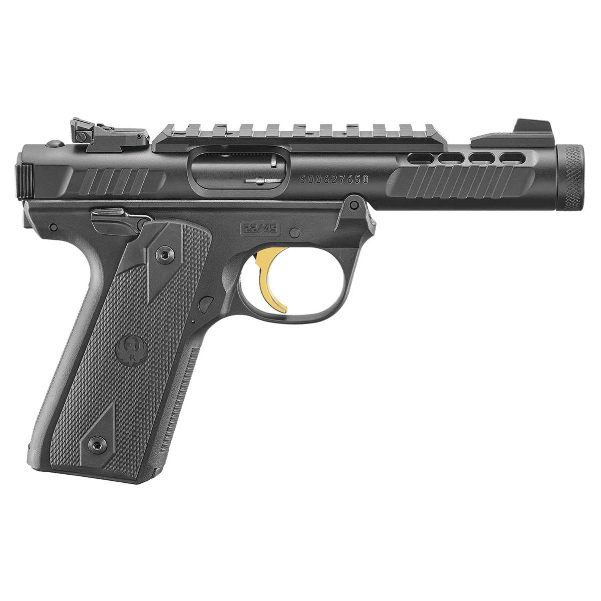 Ruger 43956 Mark IV 22/45 Lite 22LR 10+1 4.40" Handgun Ruger 43956 Mark IV 22/45 Lite 22LR 10+1 4.40" Handgun